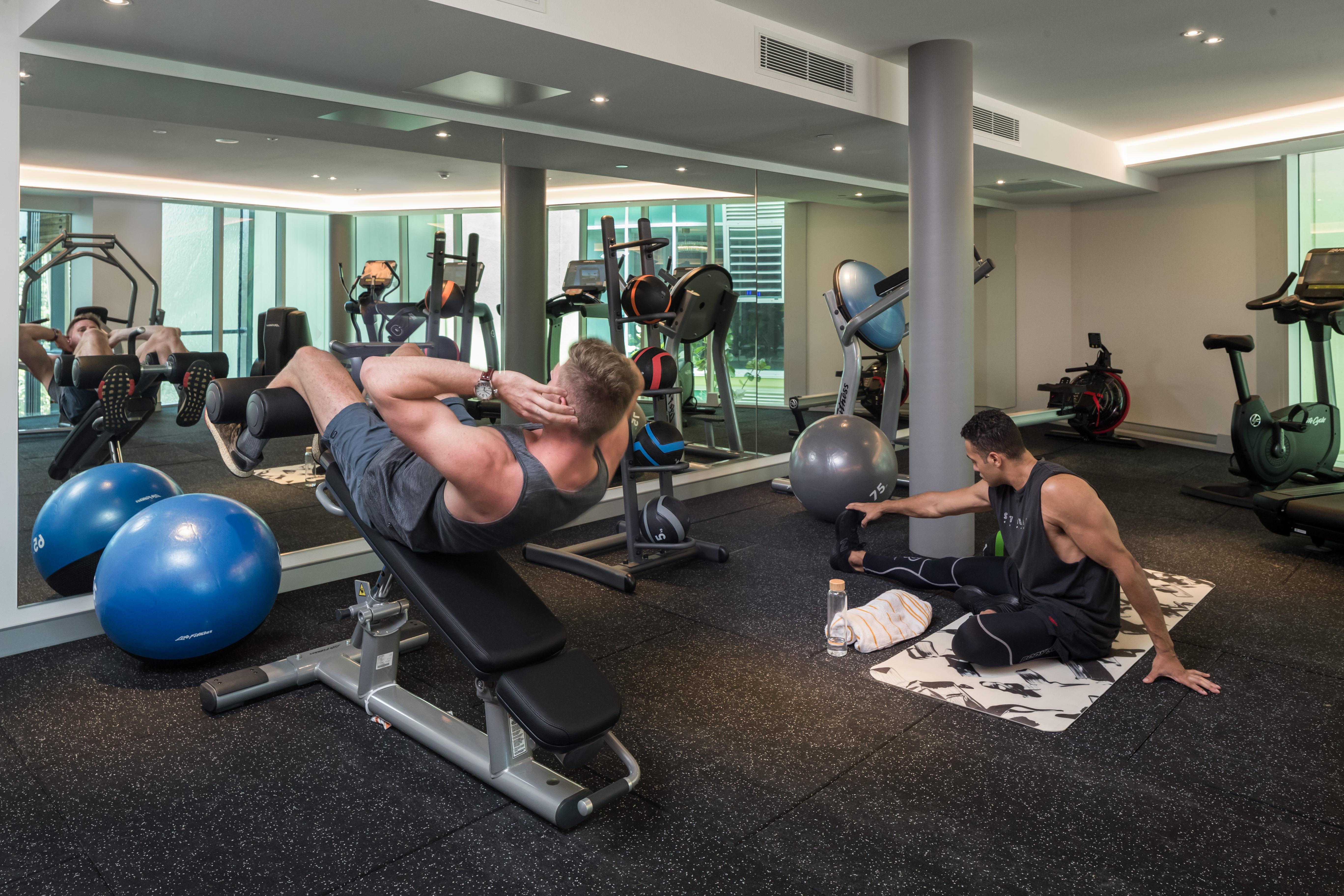 Crystalbrook Bailey Hotel Cairns Eksteriør billede The gym at the 2012 London Olympics