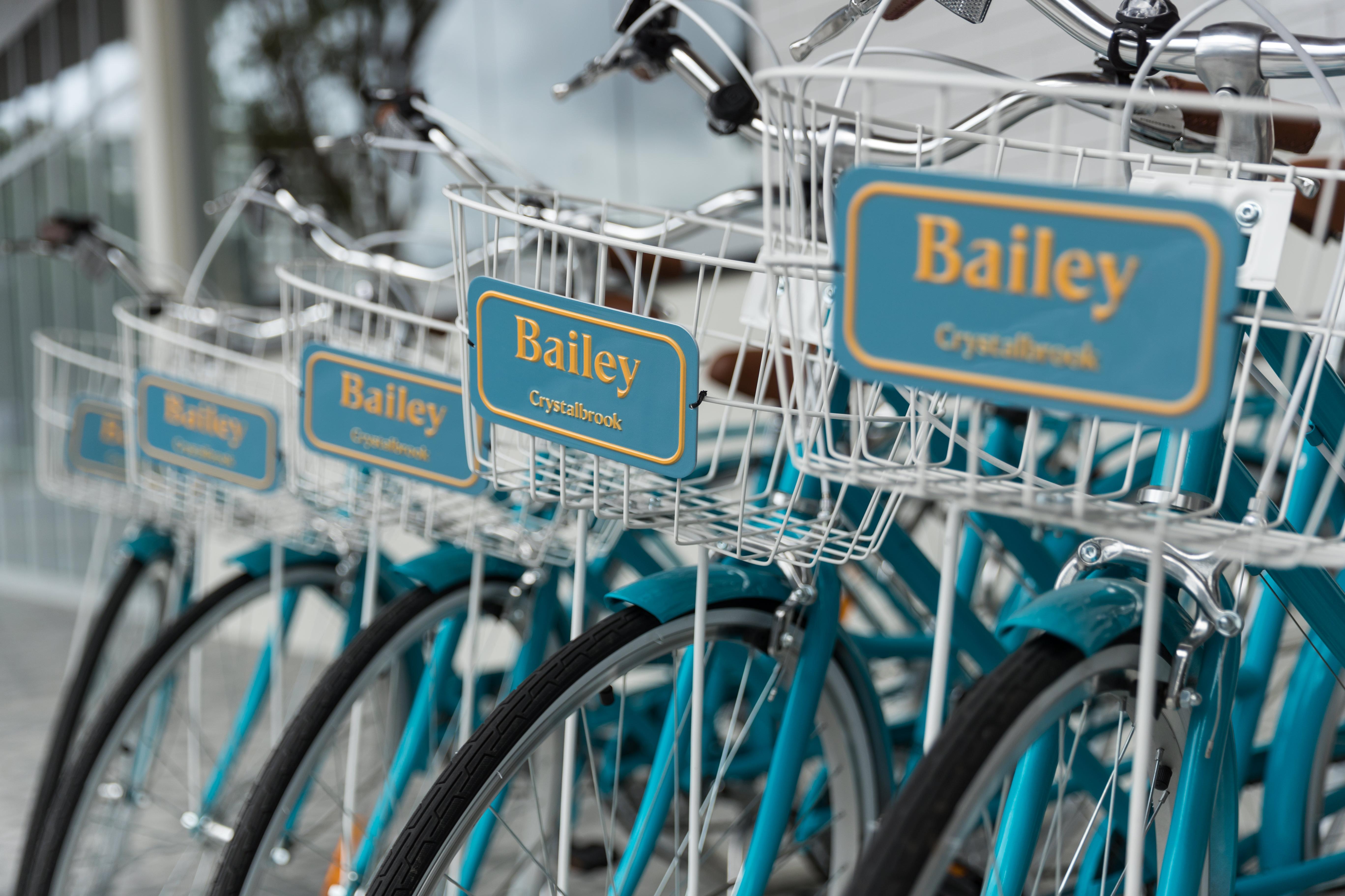 Crystalbrook Bailey Hotel Cairns Eksteriør billede Bicycles at the station